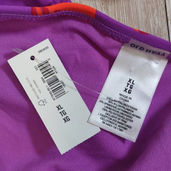 Old Navy Side Tie Swim Bikini Bottom XL Purple - Picture 6 of 7